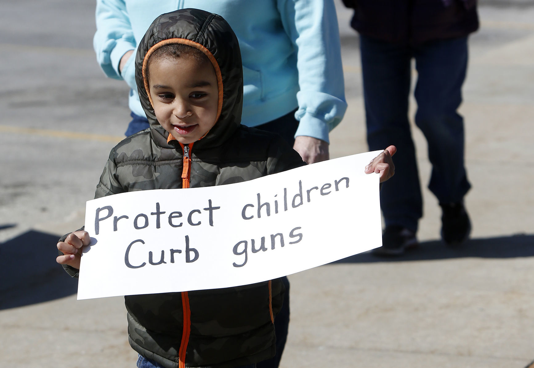 MARCHING FOR THEIR LIVES